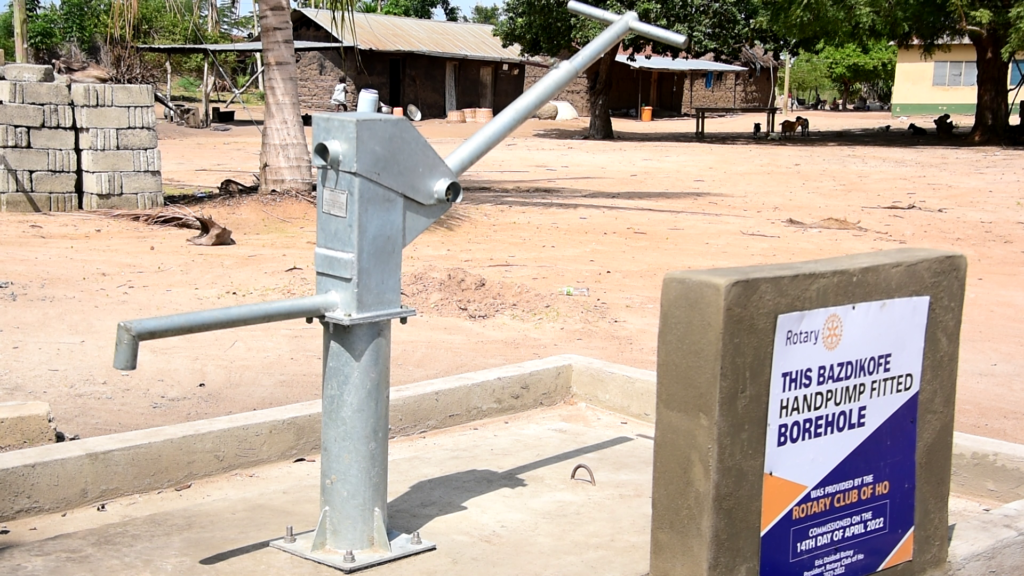 Rotary Club of Ho, Kumasi East provides potable water to 5 communities in Volta Region