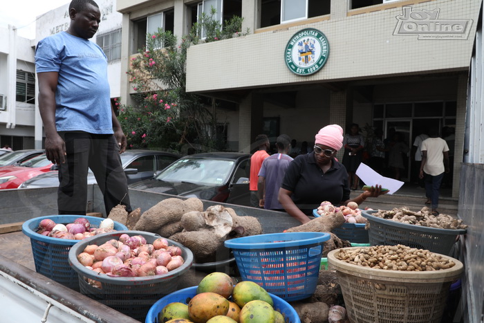 Joy Clean Ghana Campaign inspectors donate seized food stuff to orphanage