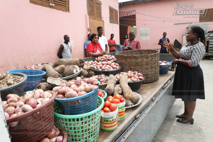 Joy Clean Ghana Campaign inspectors donate seized food stuff to orphanage