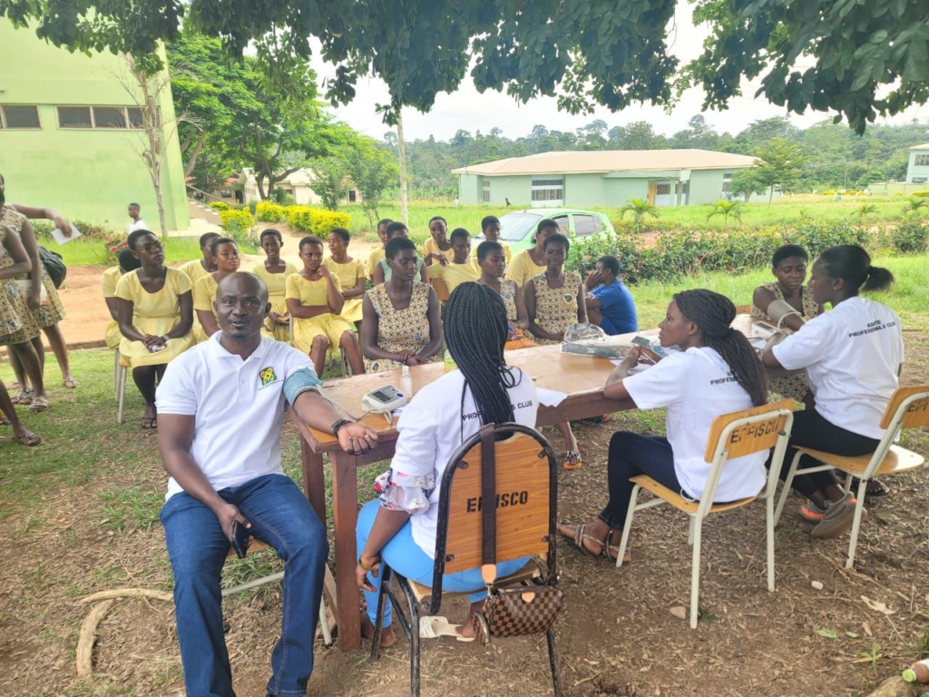 Group embarks on career guidance outreach in schools within Juaben and Effiduase enclaves