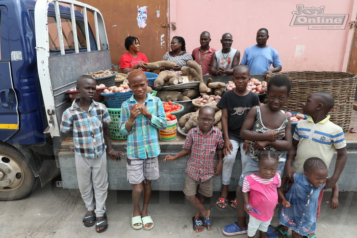 Joy Clean Ghana Campaign inspectors donate seized food stuff to orphanage