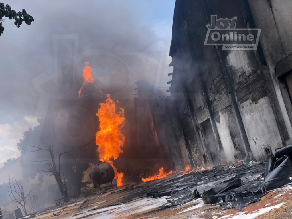 3 injured, two cars burnt in gas explosion at Kumasi Shoe Factory 3 injured, two cars burnt in gas explosion at Kumasi Shoe Factory