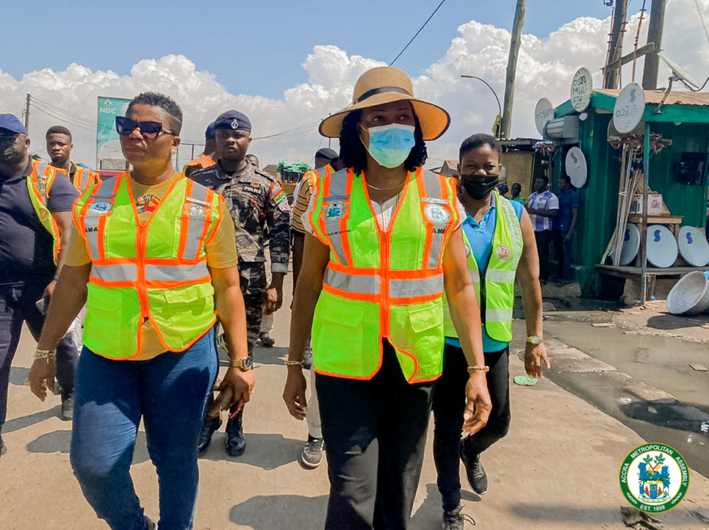 AMA embarks on clean-up and enforcement exercise at Agbogbloshie