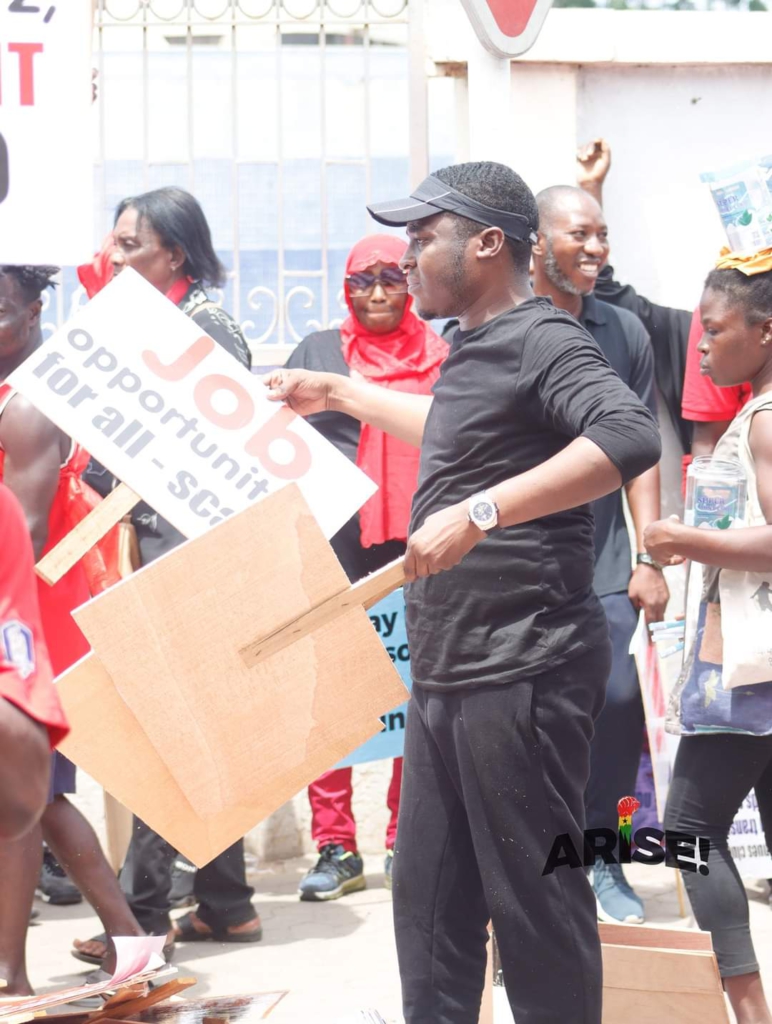Arise Ghana Demo: Police took my phones - NDC Dep. National Youth Organiser Arise Ghana Demo: Police took my phones - NDC Dep. National Youth Organiser