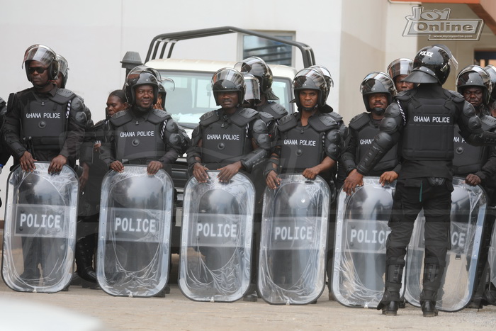 Tear gas fired at Arise Ghana demo Tear gas fired at Arise Ghana demo