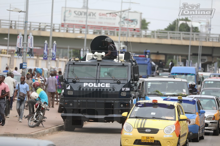 Tear gas fired at Arise Ghana demo Tear gas fired at Arise Ghana demo