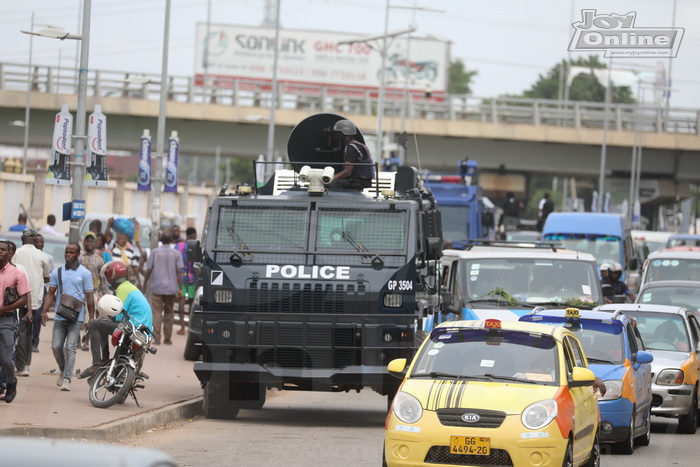 Tear gas fired at Arise Ghana demo