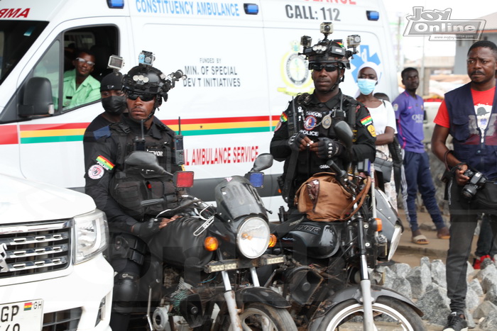 Tear gas fired at Arise Ghana demo Tear gas fired at Arise Ghana demo
