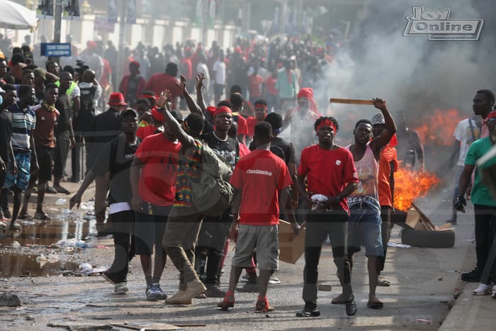 Arise Ghana protester confirmed blind in right eye - Organisers