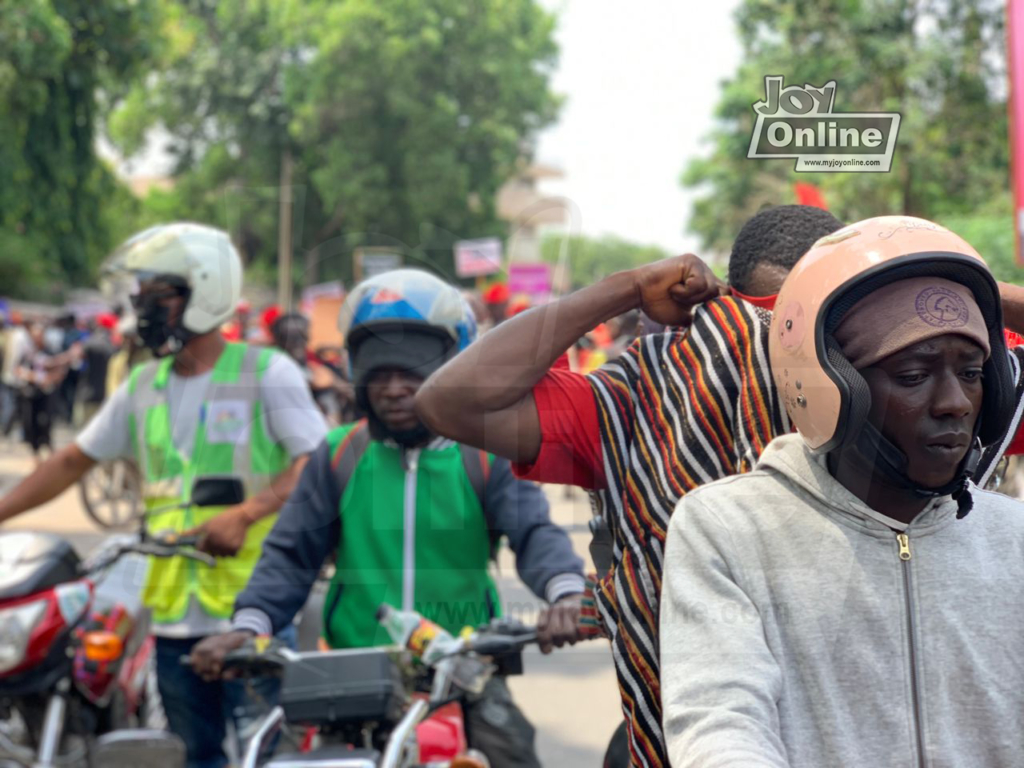 Photos: Day 2 of Arise Ghana demonstration