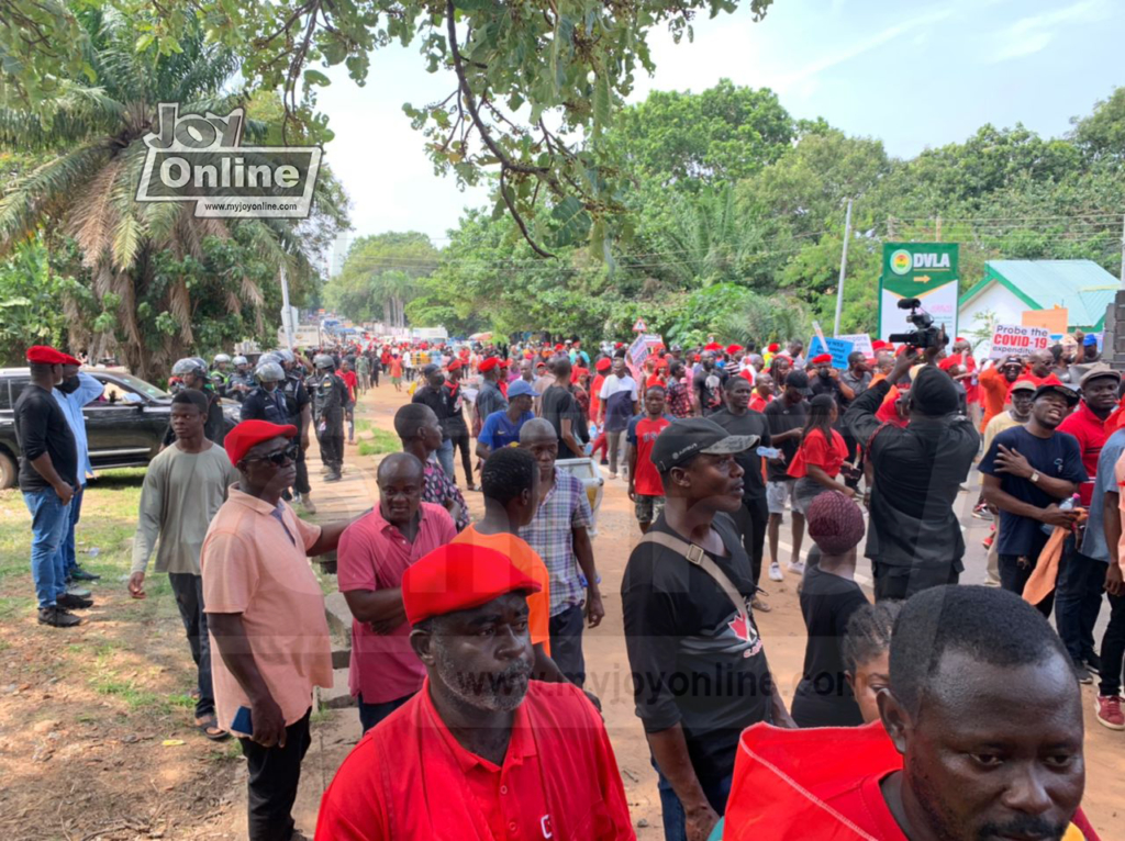 Photos: Day 2 of Arise Ghana demonstration