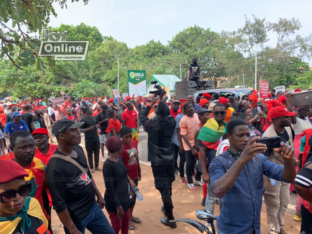 Photos: Day 2 of Arise Ghana demonstration