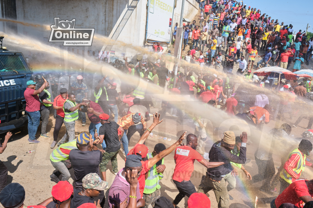 Day 2 of Arise Ghana demonstration underway