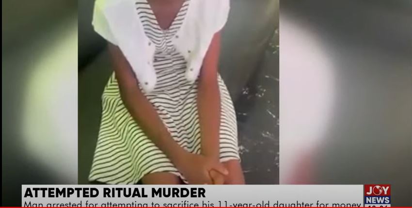 Man arrested for attempting to sacrifice his daughter for money Man arrested for attempting to sacrifice his daughter for money