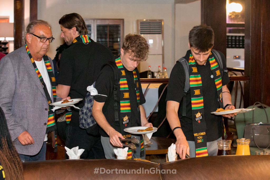 Dortmund Legends arrive in Ghana ahead of clash with African Giants