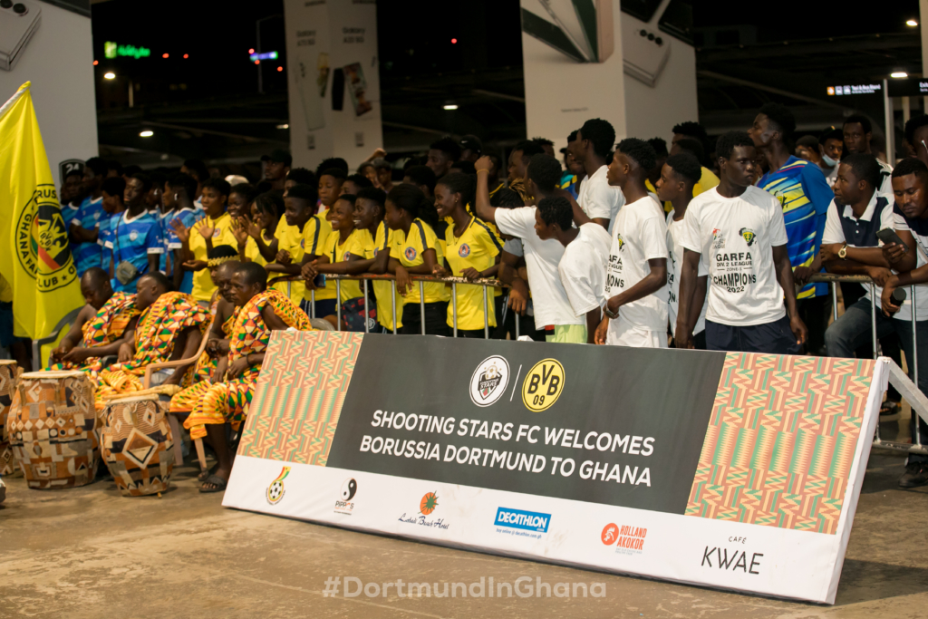 Dortmund Legends arrive in Ghana ahead of clash with African Giants