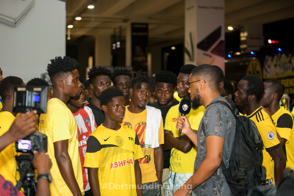 Dortmund Legends arrive in Ghana ahead of clash with African Giants