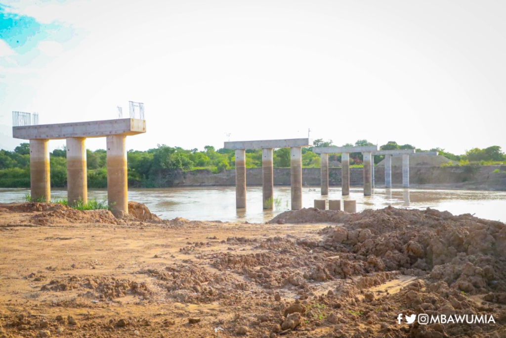 Bawumia inspects 310m Mishio-Yagaba bridge