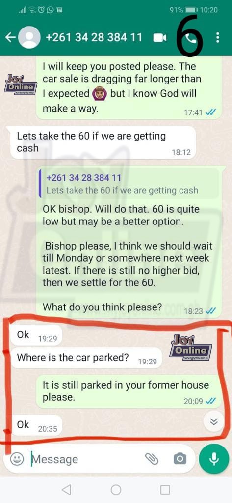 Exclusive: Lighthouse pastor in Madagascar speaks out on Larry Odonkor's car sale saga