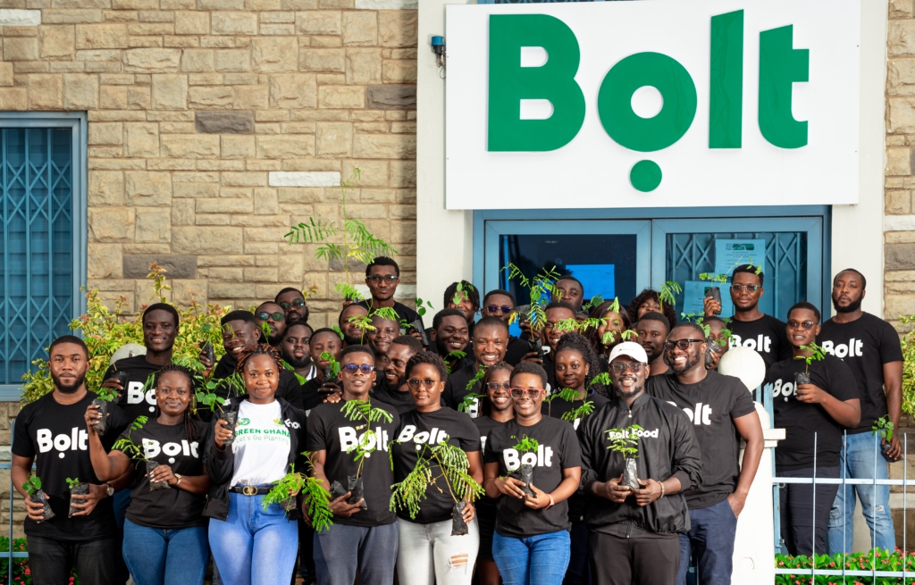 Bolt marks Green Ghana Day by planting 300 trees