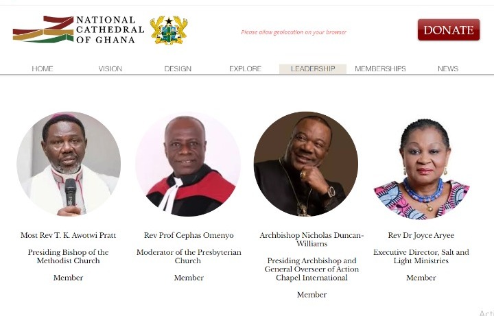 ‘Your silence is unpardonable’ – 'Ghana Connect' panelist tells National Cathedral Board of Trustees