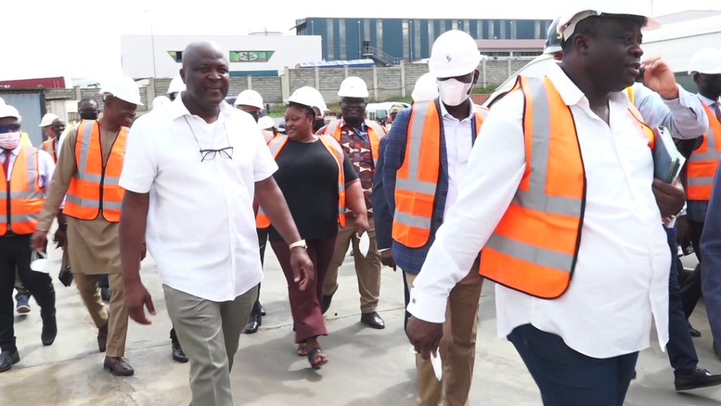 Leadership of Parliament pays familiarisation visit to Dzata Cement