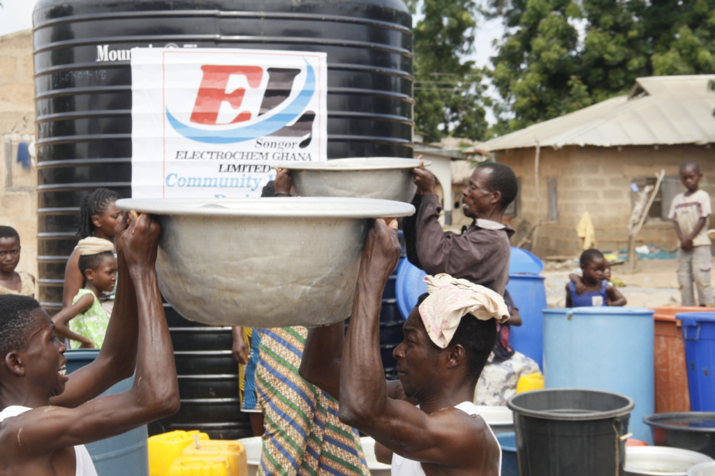 Electrochem Ghana Community Water Supply project reduces infections