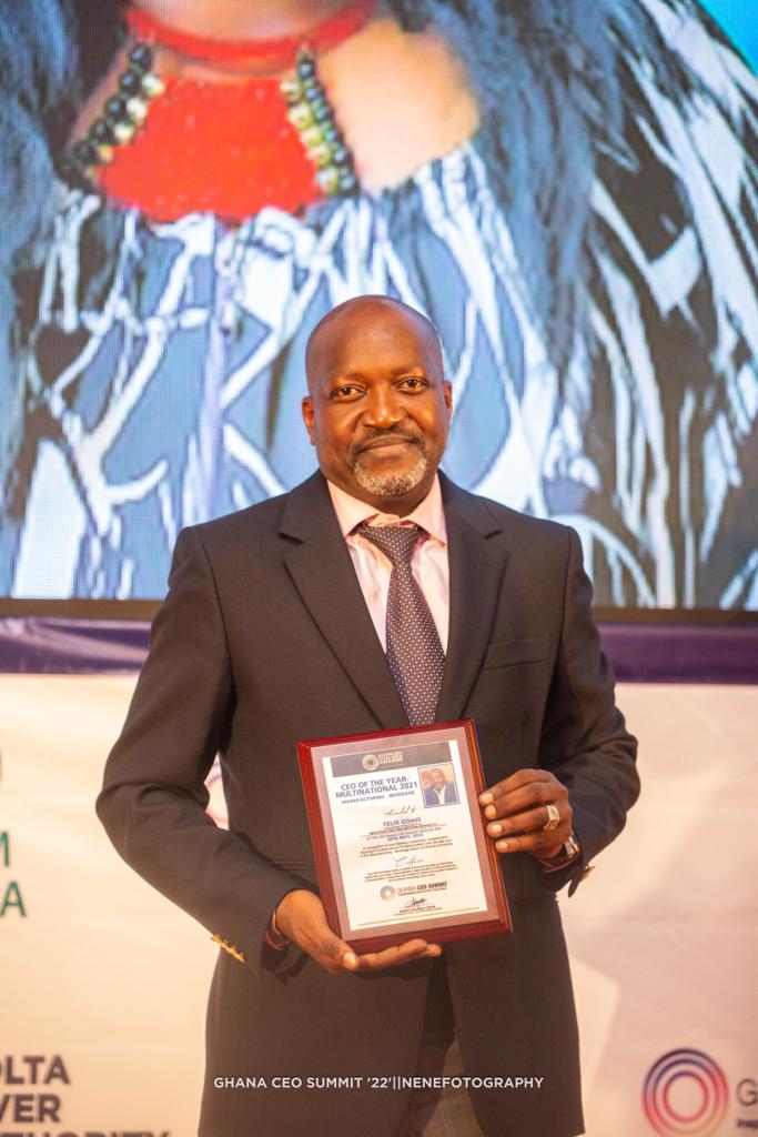 Equatorial Coca-Cola’s Felix Gomis is 2-time CEO of the Year for Beverage Sector