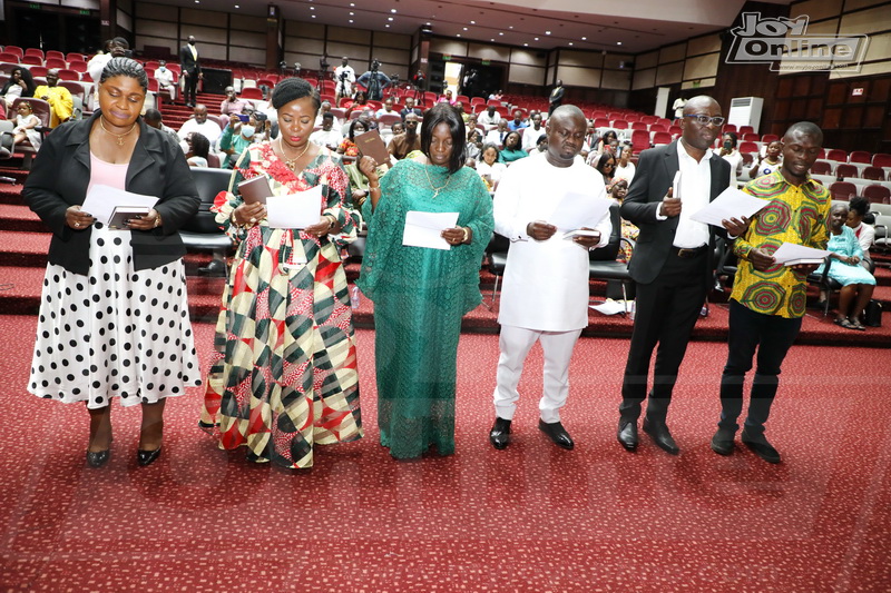 Photos: Swearing-in ceremony of new GJA executives