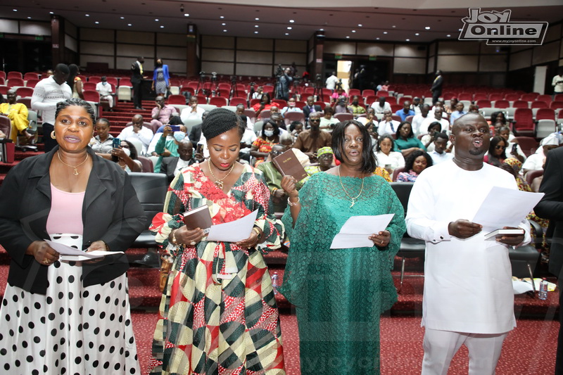 Photos: Swearing-in ceremony of new GJA executives