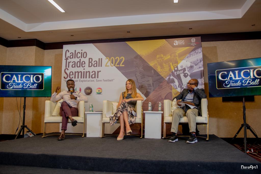 2022 Calcio Trade Ball: Arthur Legacy Sports holds seminar to sensitise stakeholders on player exploitation