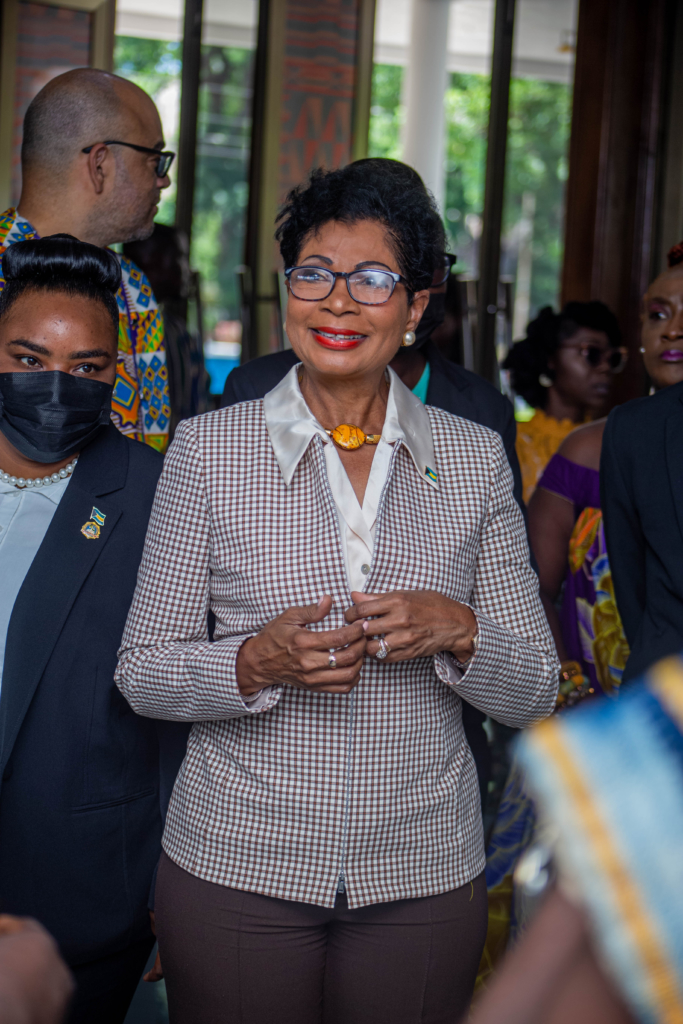 Photos: First Lady of Bahamas tours Accra with Ahanta Chiefs