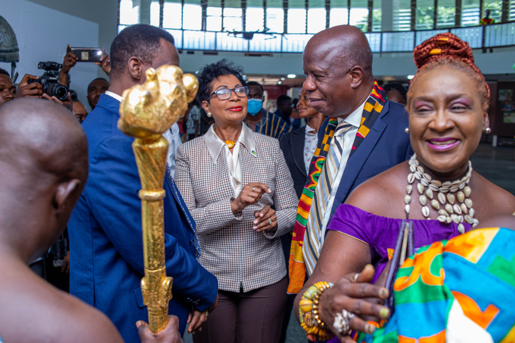 Photos: First Lady of Bahamas tours Accra with Ahanta Chiefs