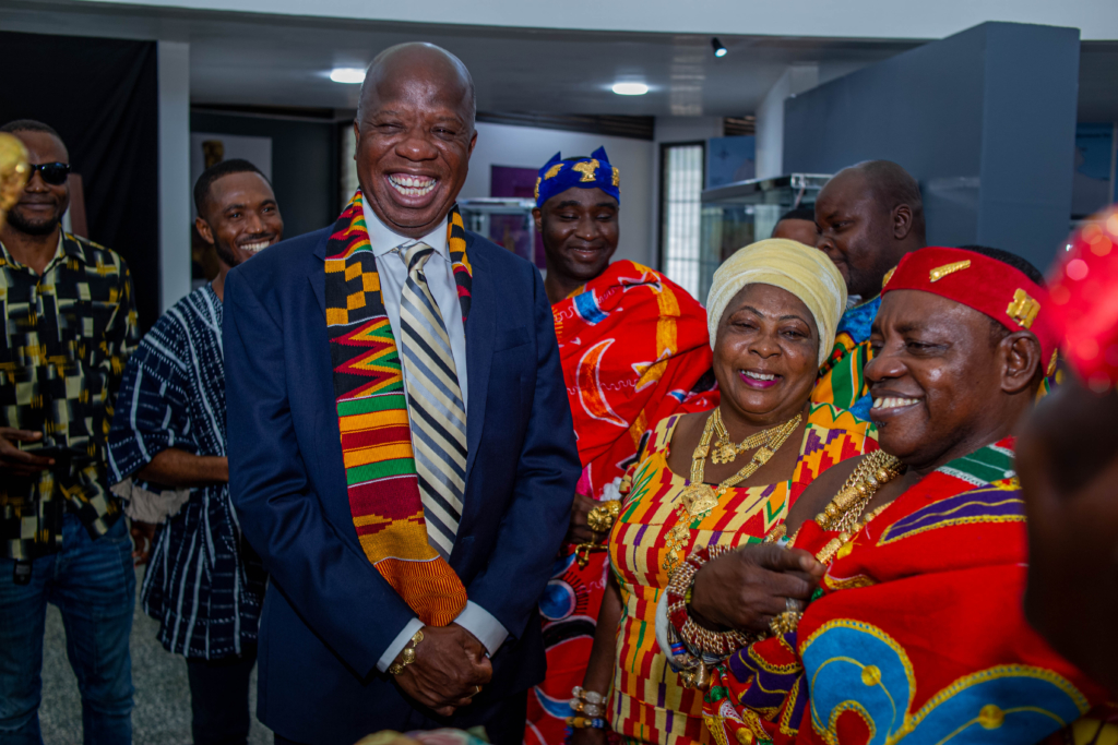 Photos: First Lady of Bahamas tours Accra with Ahanta Chiefs