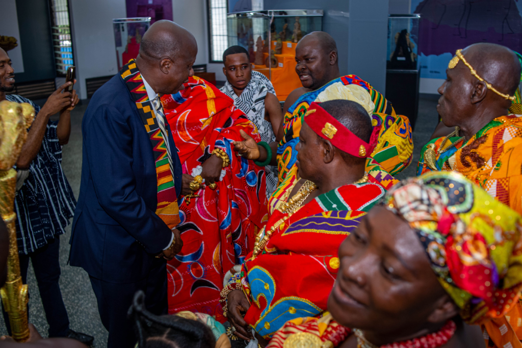 Photos: First Lady of Bahamas tours Accra with Ahanta Chiefs