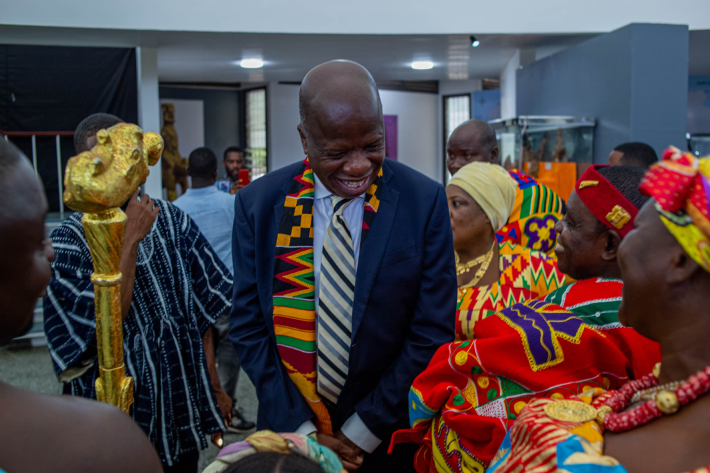 Photos: First Lady of Bahamas tours Accra with Ahanta Chiefs