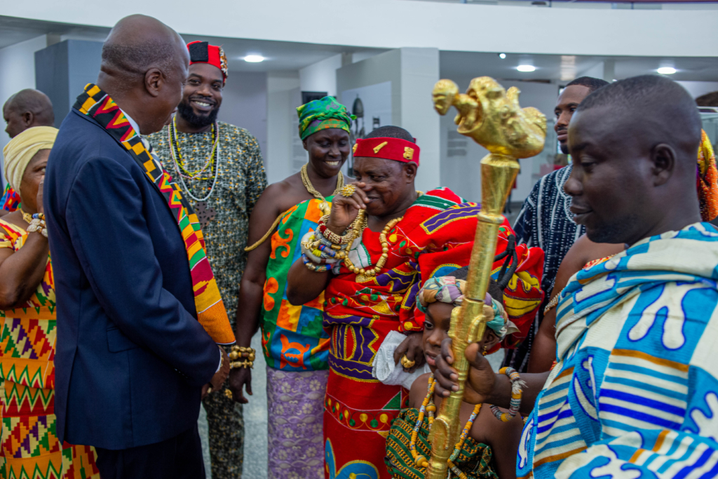 Photos: First Lady of Bahamas tours Accra with Ahanta Chiefs