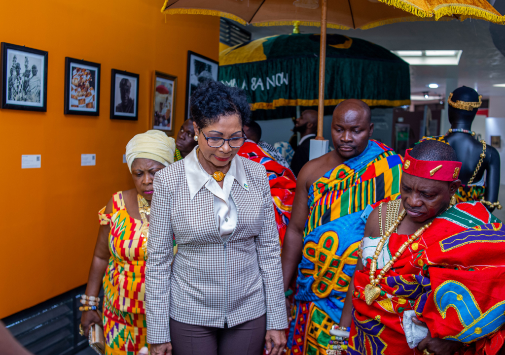 Photos: First Lady of Bahamas tours Accra with Ahanta Chiefs