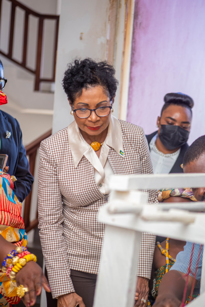 Photos: First Lady of Bahamas tours Accra with Ahanta Chiefs