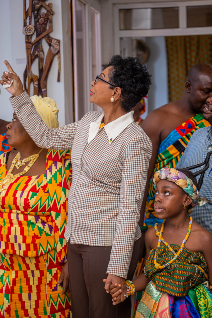 Photos: First Lady of Bahamas tours Accra with Ahanta Chiefs