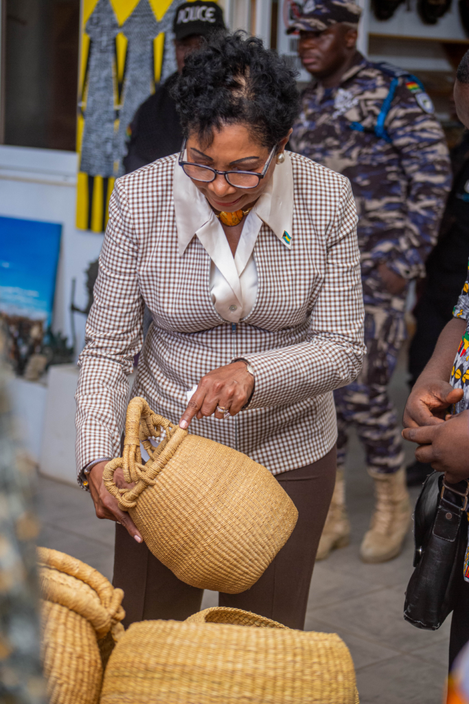 Photos: First Lady of Bahamas tours Accra with Ahanta Chiefs