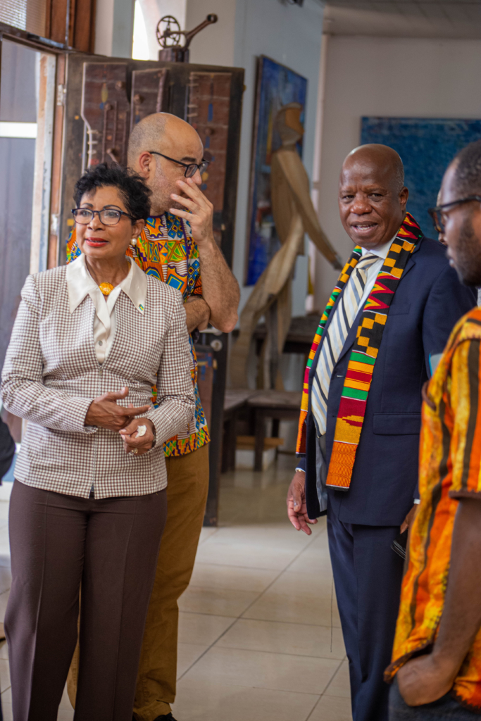 Photos: First Lady of Bahamas tours Accra with Ahanta Chiefs