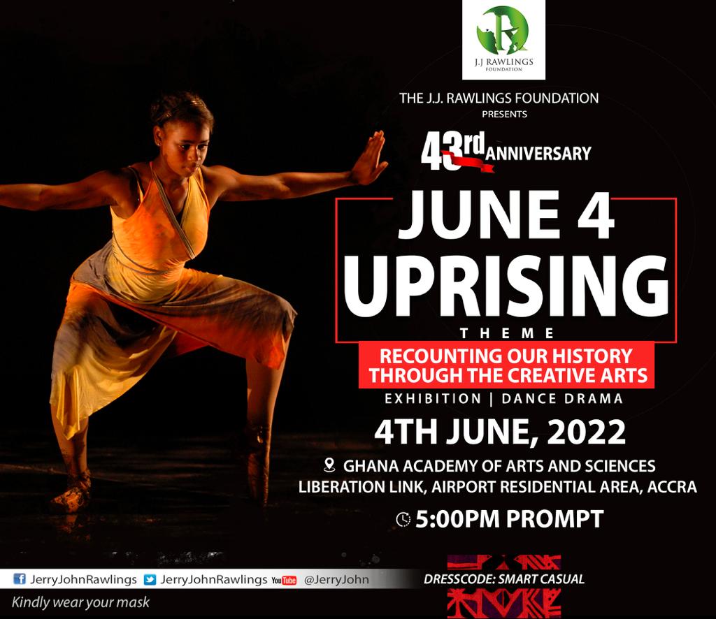 Rawlings Foundation to mark June 4 uprising with exhibition, theatre performance