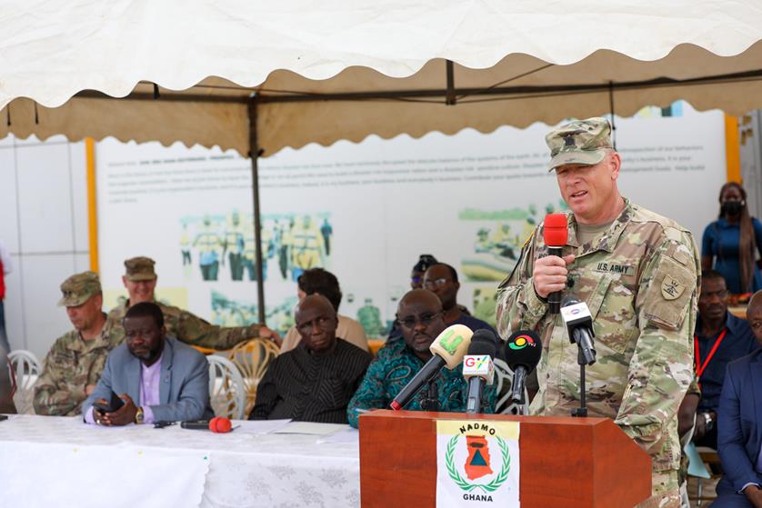 U.S. and Ghana governments conclude joint natural disaster training