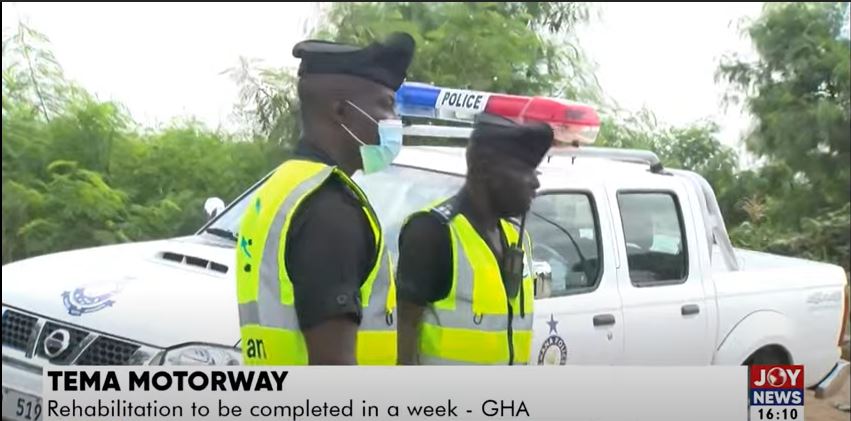 Ghana Highways Authority fixes bridges on Accra-Tema motorway Ghana Highways Authority fixes bridges on Accra-Tema motorway