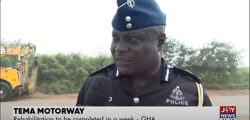 Ghana Highways Authority fixes bridges on Accra-Tema motorway