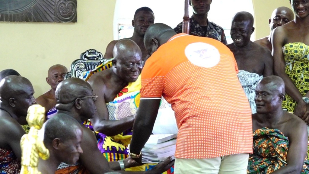 Prof Quarm Publications donates educational materials to support Otumfour Foundation