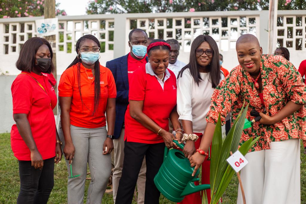 Vodafone Ghana partners Otumfuo Foundation to plant trees