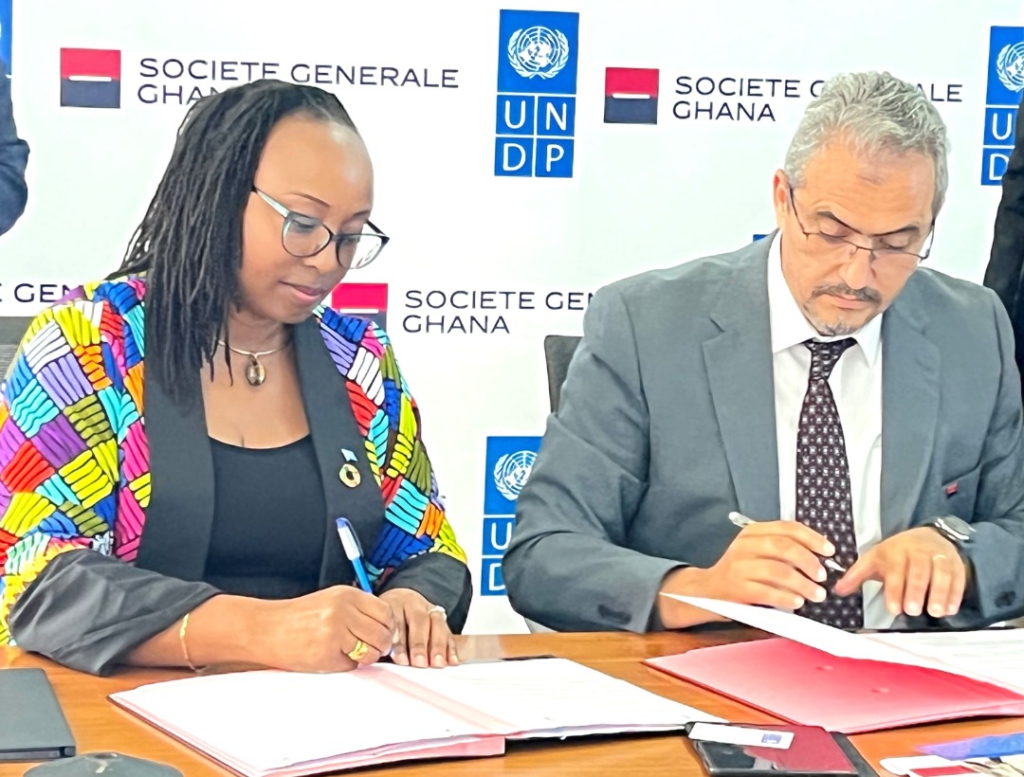 UNDP and Societe Generale partner to promote innovations, inclusive entrepreneurship in Ghana