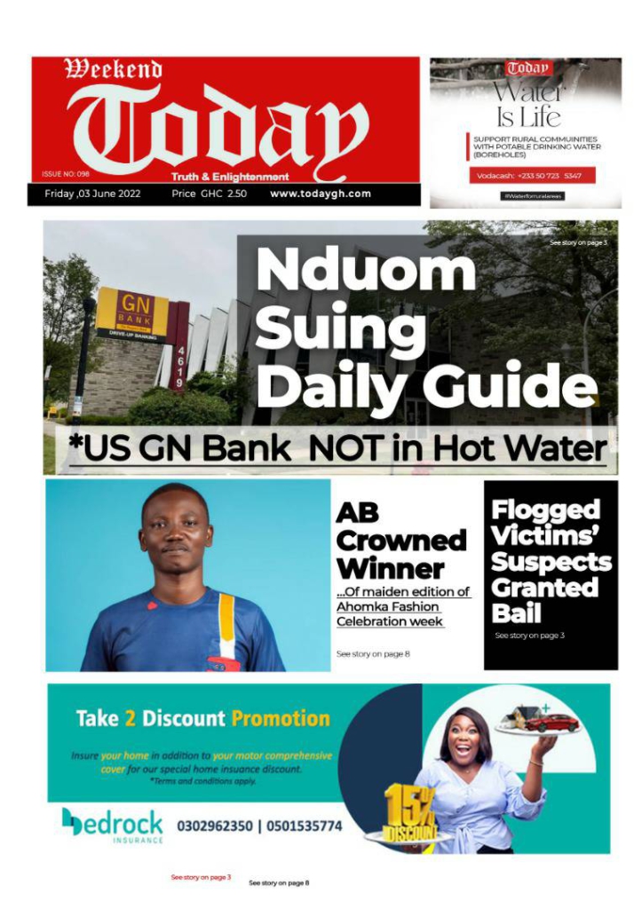 Today's front pages: Friday, June 3, 2022 Today's front pages: Friday, June 3, 2022